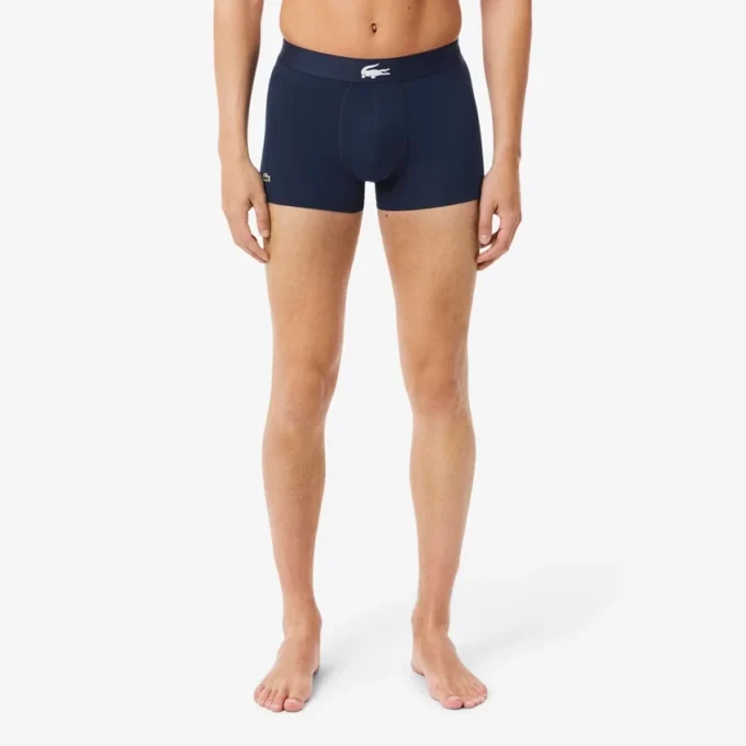 Lot de 3 boxers en coton stretch pour homme Lot de 3 boxers en coton stretch pour homme