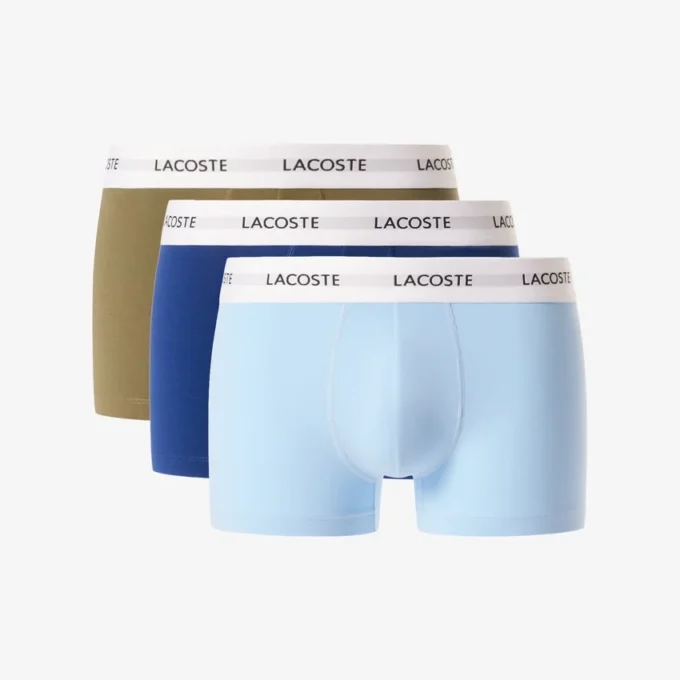 Lot de 3 boxers en coton stretch pour homme Lot de 3 boxers en coton stretch pour homme