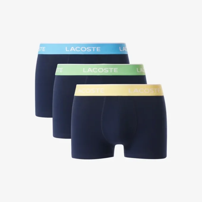 Lot de 3 boxers en coton stretch pour homme Lot de 3 boxers en coton stretch pour homme