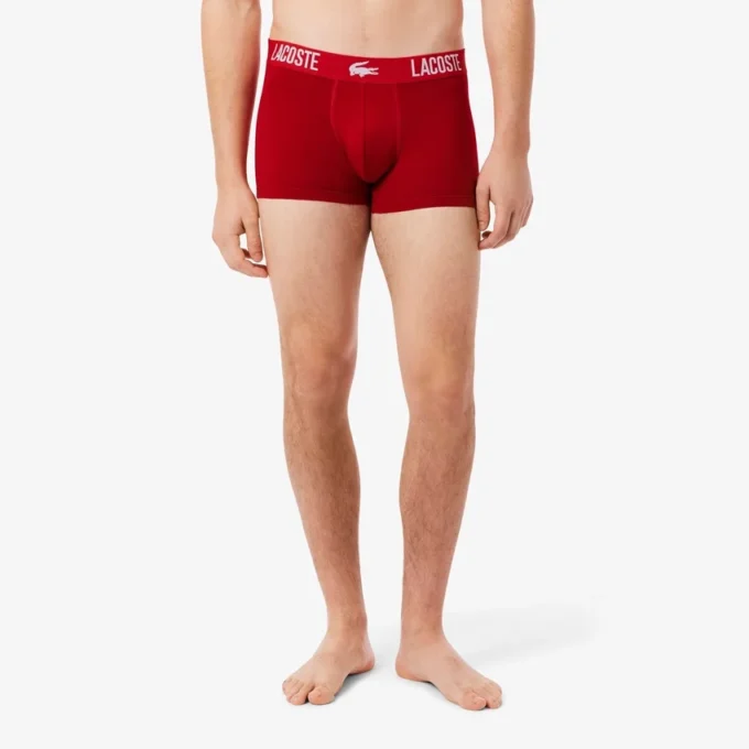 Lot de 3 boxers en coton stretch pour homme Lot de 3 boxers en coton stretch pour homme