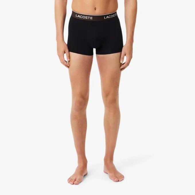 Lot de 3 boxers en coton stretch pour homme