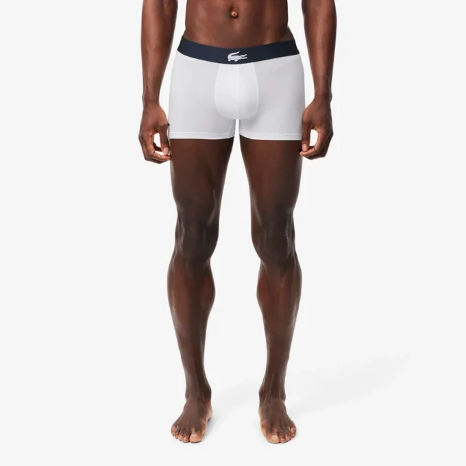 Lot de 3 boxers en coton stretch pour homme Lot de 3 boxers en coton stretch pour homme