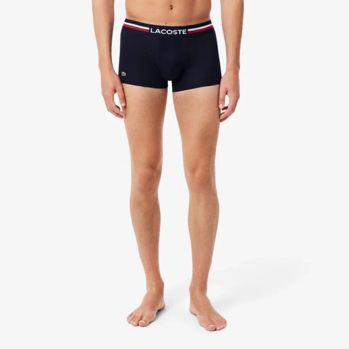 Lot de 3 boxers en coton stretch pour homme Lot de 3 boxers en coton stretch pour homme