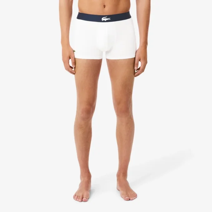 Lot de 3 boxers en coton stretch pour homme Lot de 3 boxers en coton stretch pour homme