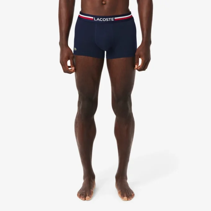 Lot de 3 boxers en coton stretch pour homme Lot de 3 boxers en coton stretch pour homme