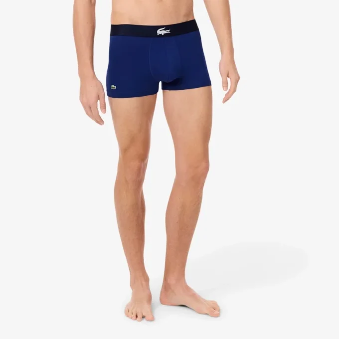 Lot de 3 boxers en coton stretch pour homme Lot de 3 boxers en coton stretch pour homme