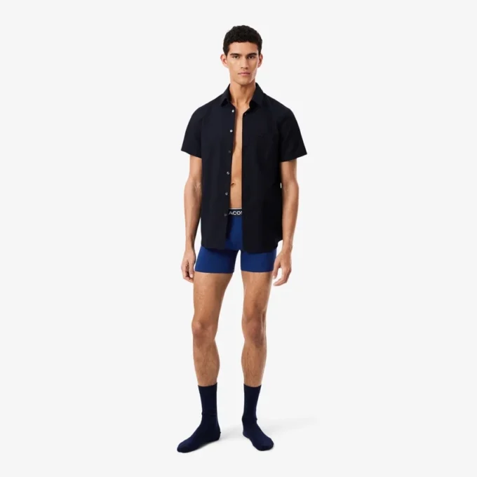Lot de 3 boxers en jersey de coton pour homme Lot de 3 boxers en jersey de coton pour homme