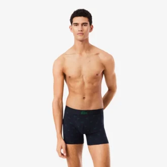 Lot de 3 boxers en jersey de coton stretch imprimé