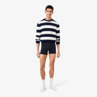 Lot de 3 boxers en jersey de coton stretch imprimé
