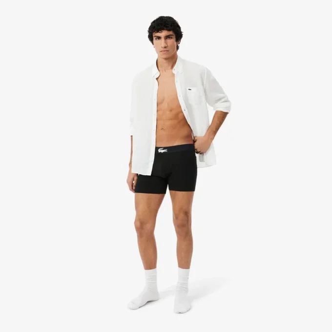 Lot de 3 boxers en jersey stretch