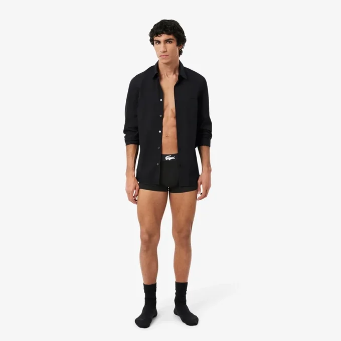 Lot de 3 boxers en jersey stretch Lot de 3 boxers en jersey stretch