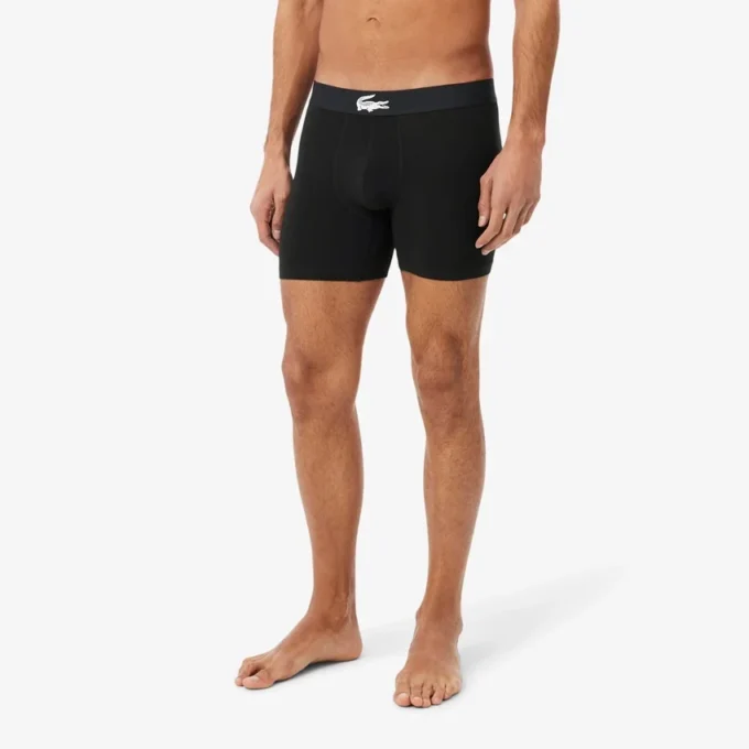 Lot de 3 boxers en jersey stretch