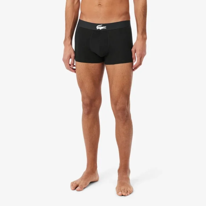 Lot de 3 boxers en jersey stretch Lot de 3 boxers en jersey stretch