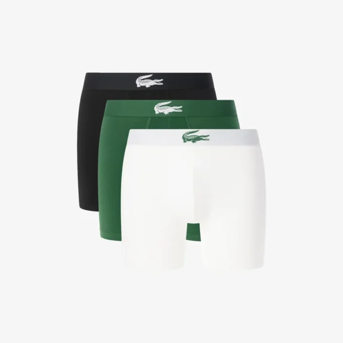 Lot de 3 boxers en jersey stretch