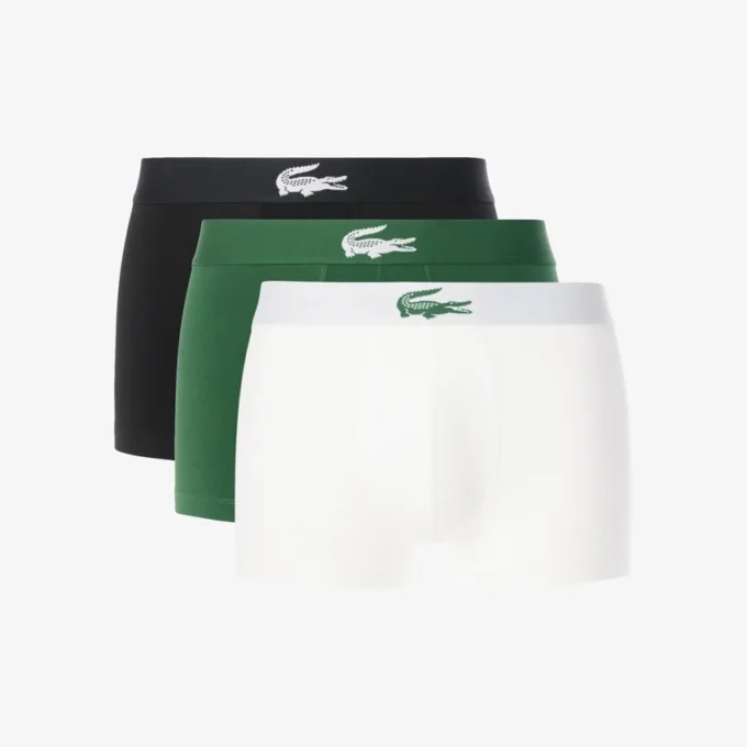 Lot de 3 boxers en jersey stretch