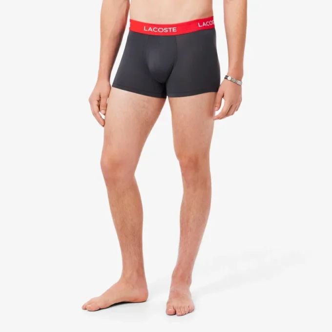 Lot de 3 boxers en microfibre pour homme Lot de 3 boxers en microfibre pour homme