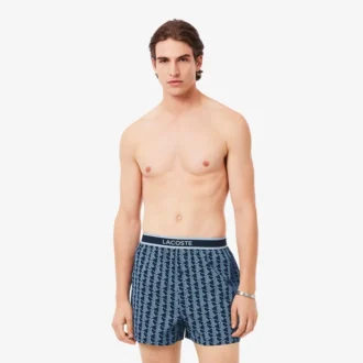 Lot de 3 boxers en popeline de coton pour homme