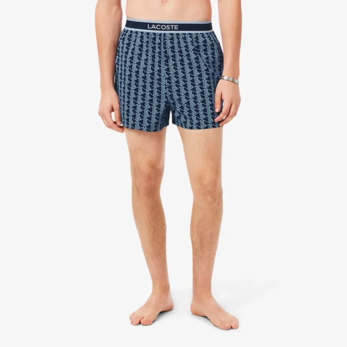 Lot de 3 boxers en popeline de coton pour homme Lot de 3 boxers en popeline de coton pour homme
