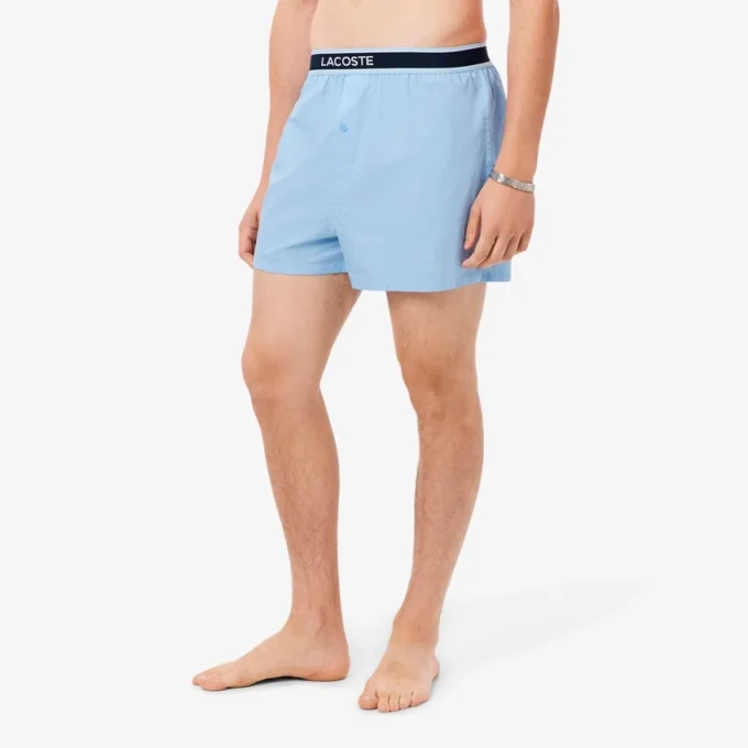 Lot de 3 boxers en popeline de coton pour homme Lot de 3 boxers en popeline de coton pour homme