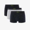 Lot de 3 boxers imprimés crocodile pour homme Lot de 3 boxers imprimés crocodile pour homme