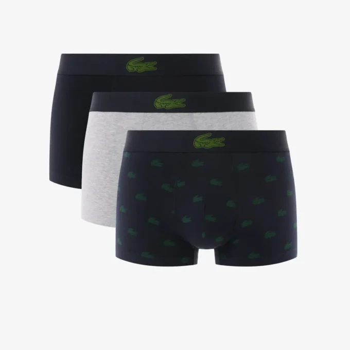 Lot de 3 boxers imprimés crocodile pour homme Lot de 3 boxers imprimés crocodile pour homme