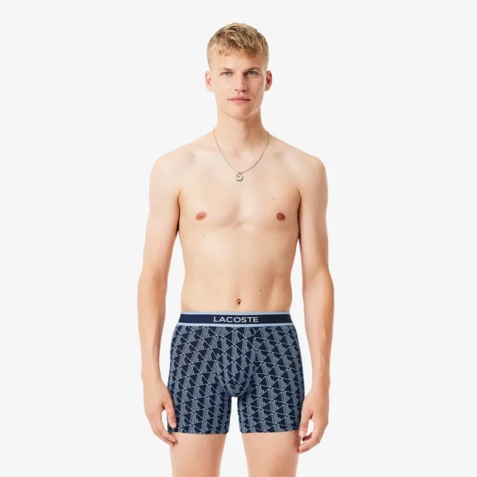 Lot de 3 boxers imprimés Monogram pour homme Lot de 3 boxers imprimés Monogram pour homme