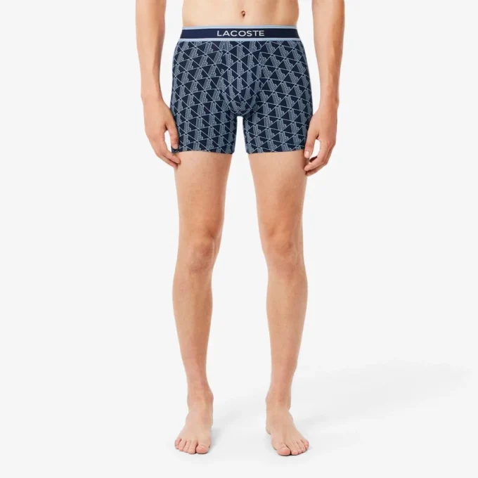 Lot de 3 boxers imprimés Monogram pour homme Lot de 3 boxers imprimés Monogram pour homme