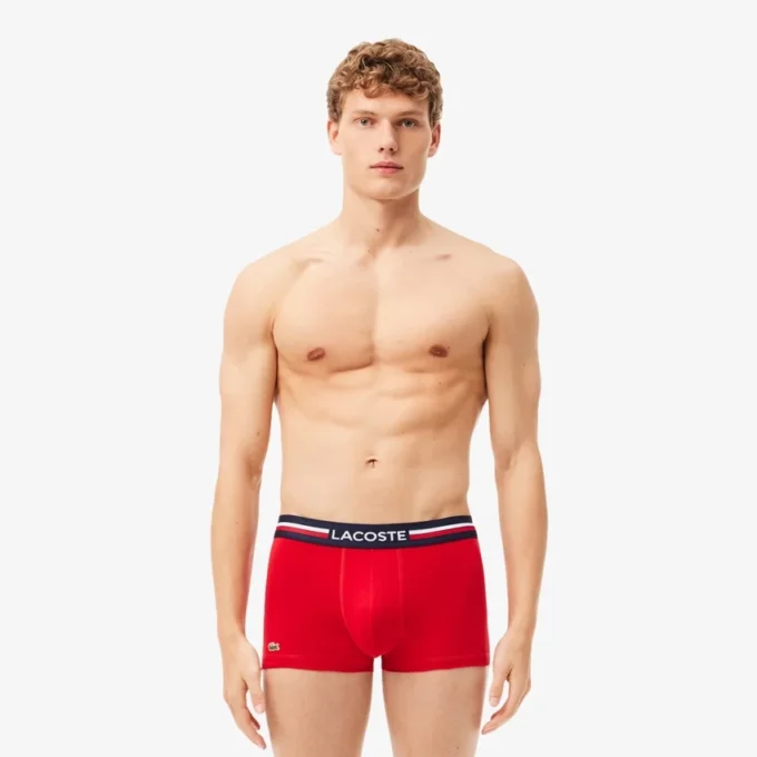 Lot de 3 boxers multicolores pour homme Lot de 3 boxers multicolores pour homme