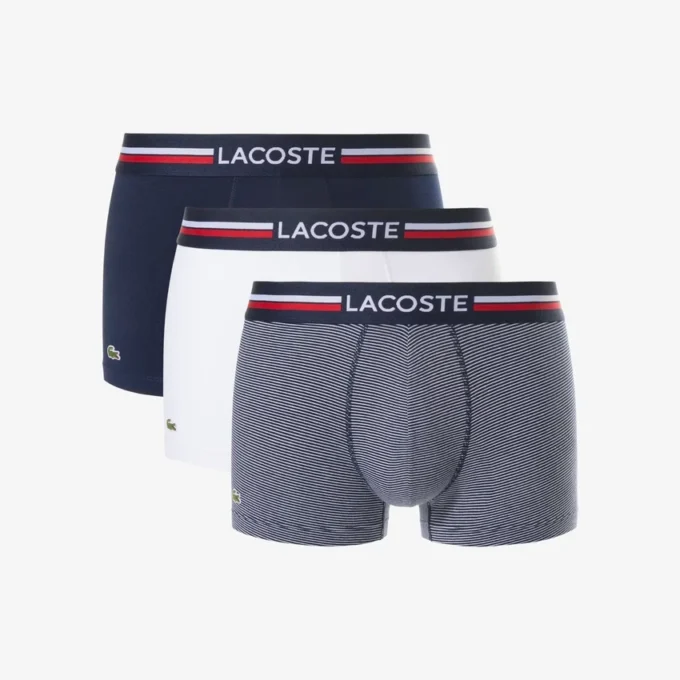 Lot de 3 boxers multicolores pour homme Lot de 3 boxers multicolores pour homme