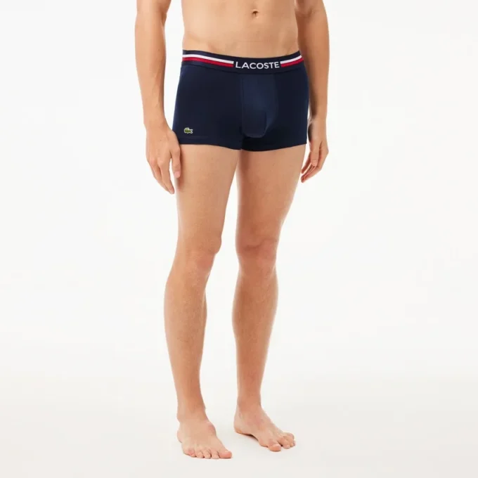 Lot de 3 boxers multicolores pour homme Lot de 3 boxers multicolores pour homme