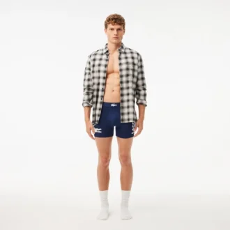 Lot de 3 boxers à taille élastique Crocodile pour homme