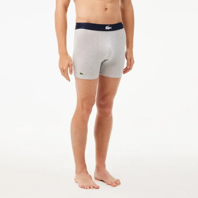 Lot de 3 boxers à taille élastique Crocodile pour homme