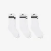 Lot de 3 paires de chaussettes en coton unisexes Lot de 3 paires de chaussettes en coton unisexes