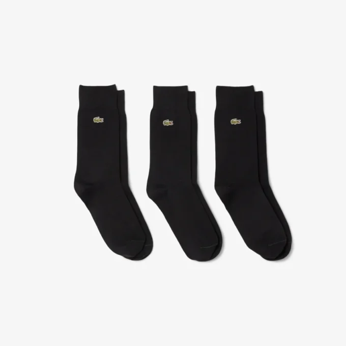 Lot de 3 paires de chaussettes longues unisexes Lot de 3 paires de chaussettes longues unisexes