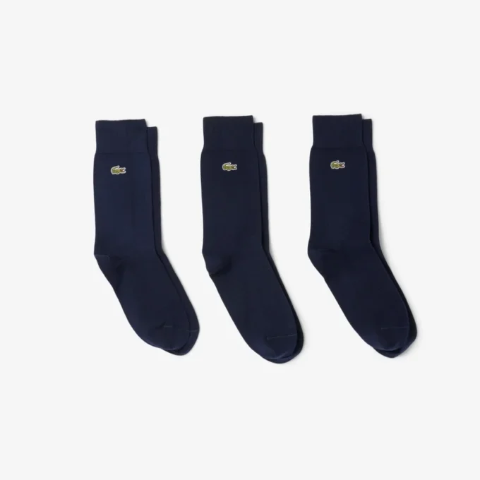 Lot de 3 paires de chaussettes longues unisexes Lot de 3 paires de chaussettes longues unisexes