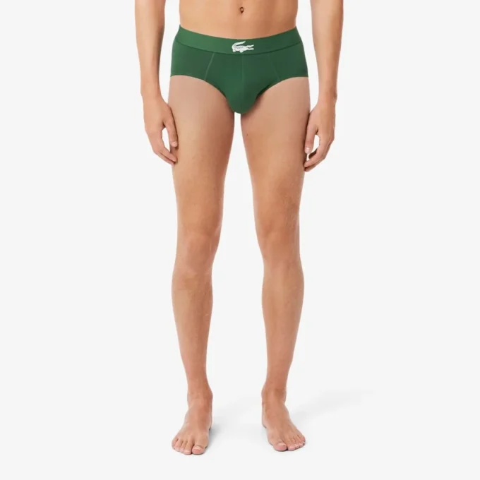 Lot de 3 slips en jersey stretch