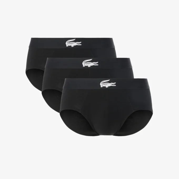 Lot de 3 slips en jersey stretch