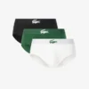 Lot de 3 slips en jersey stretch