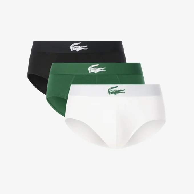 Lot de 3 slips en jersey stretch