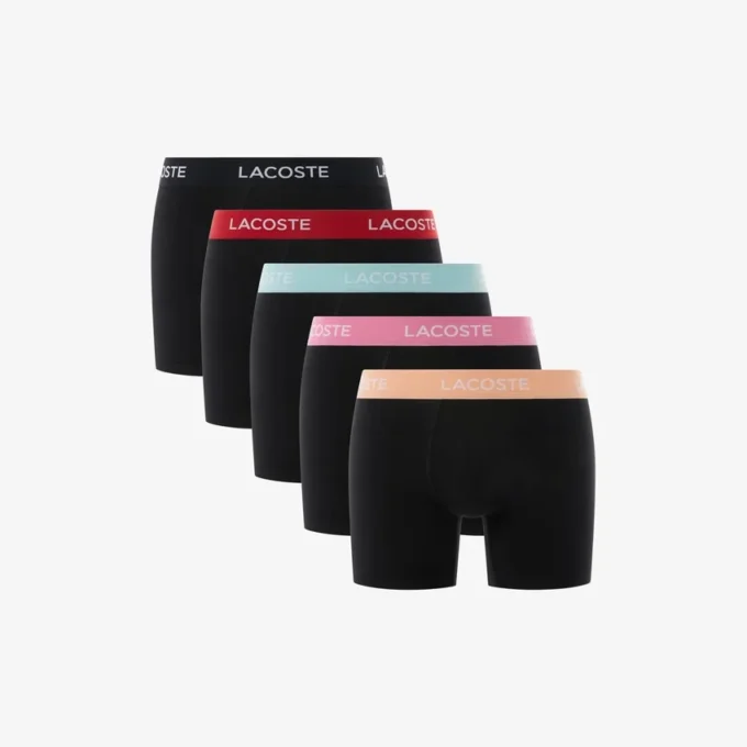 Lot de 5 boxers de marque pour homme Lot de 5 boxers de marque pour homme