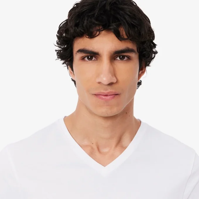 Lot de 5 maillots de corps slim fit pour homme
