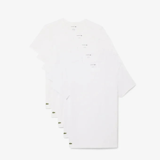 Lot de 5 maillots de corps slim fit pour homme