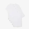 Lot de 5 maillots de corps slim fit pour homme