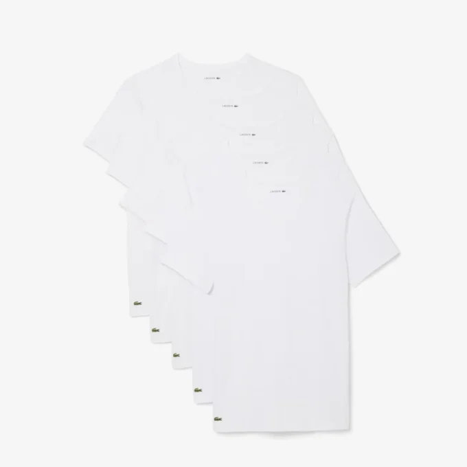 Lot de 5 maillots de corps slim fit pour homme