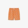 Maillot de bain monochrome en boxers