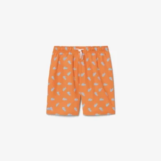 Maillot de bain monochrome en boxers