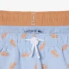 Maillot de bain monochrome en boxers Maillot de bain monochrome en boxers