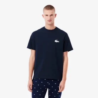 Maillot de corps en coton imprimé crocodile pour homme