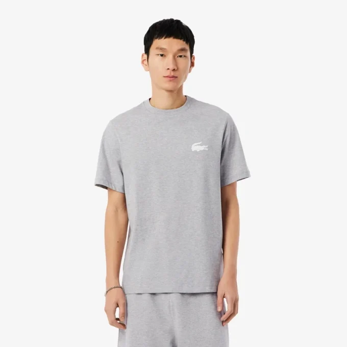 Maillot de corps en coton imprimé crocodile pour homme