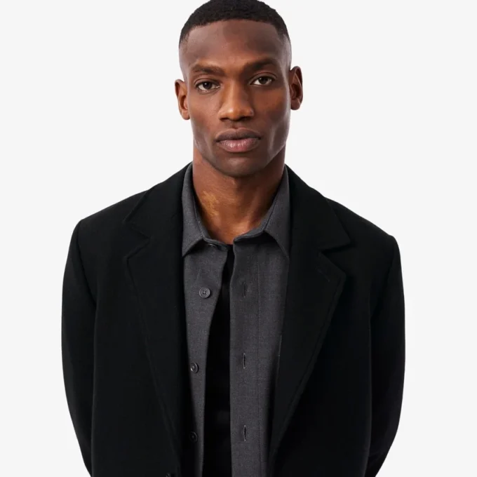 Manteau Chesterfield en laine pour homme Manteau Chesterfield en laine pour homme